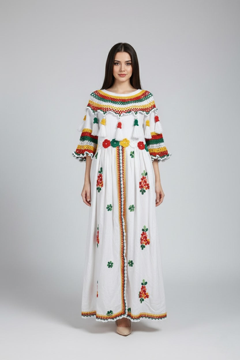 The Blossom Meadow Maxi Dress